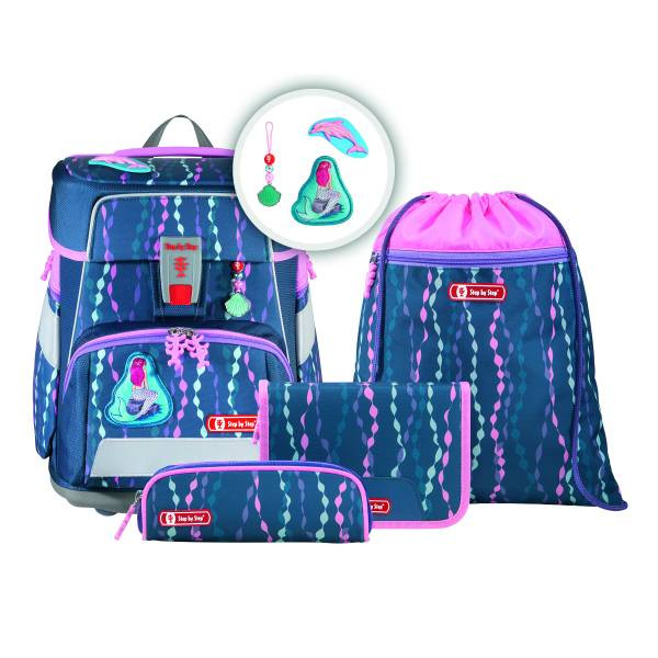 Step by Step | SPACE Schulranzen-Set Mermaid, 5-teilig