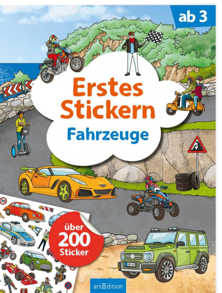 arsEdition | Erstes Stickern Fahrzeuge