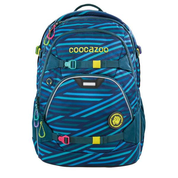 coocazoo | Rucksack ScaleRale, Zebra Stripe Blue