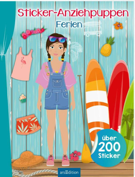 arsEdition | Sticker-Anziehpuppen  Ferien | 