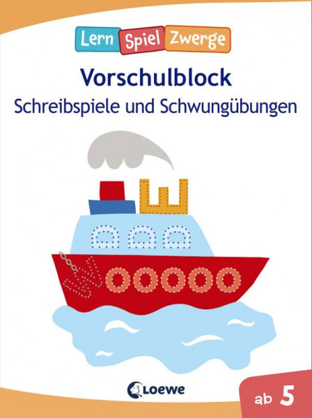 Loewe | Die neuen Lernspielzwerge - Schreibspiele und Schwungübungen