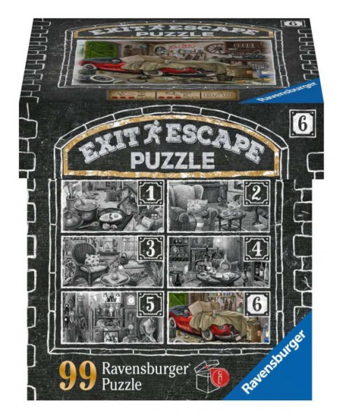 Exit Puzzle Nummer 6 in einer Schachtel