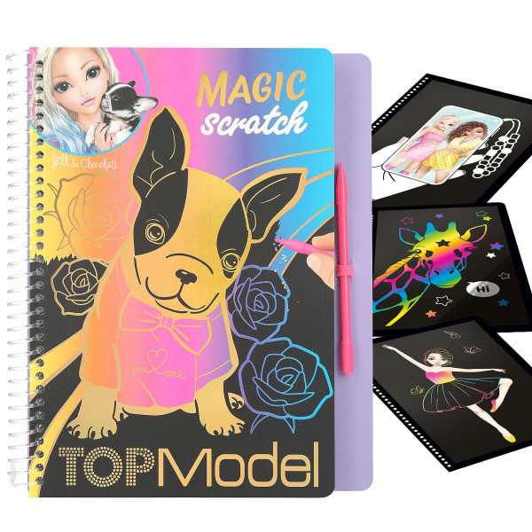 TOPModel | Magic Scratch Book
