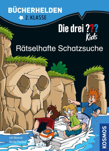 Kosmos | Die drei ??? Kids, Bücherhelden 2. Klasse, Rätselhafte Schatzsuche | Blanck, Ulf; Pfeiffer, Boris