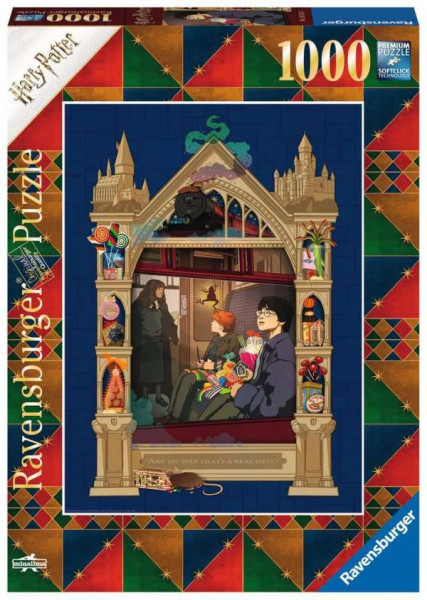 Ravensburger Puzzle | Harry Potter Weg auf dem Weg nach Hogwards | 1000 Teile
