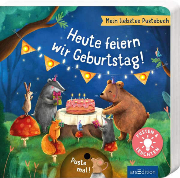 arsEdition | Mein liebstes Pustebuch  Heute feiern wir Geburtstag! | Höck, Maria