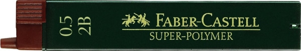Faber-Castell: Feinmine SUPER POLYMER 0,5mm 2B