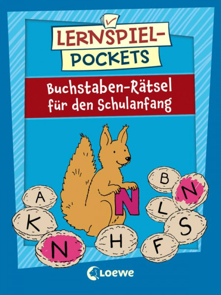 Loewe | Lernspiel-Pockets - Buchstaben-Rätsel für den Schulanfang