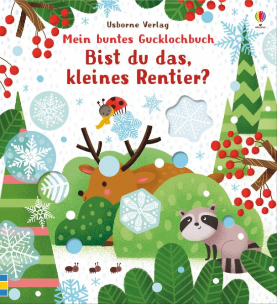 Usborne | Mein buntes Gucklochbuch: Bist du das, kleines Rentier?