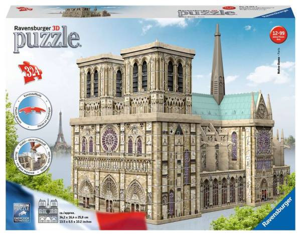 Ravensburger | 3D Puzzle Notre Dame de Paris