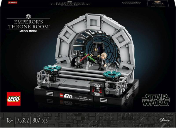 LEGO® | Star Wars  Thronsaal des Imperators – Diorama | 75352