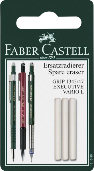 Faber-Castell | Ersatzradierer Blisterkarte | 131596