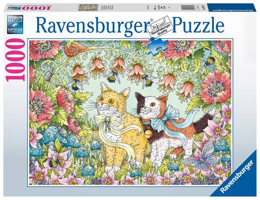 Ravensburger Puzzle | Kätzchenfreundschaft | 1000 Teile