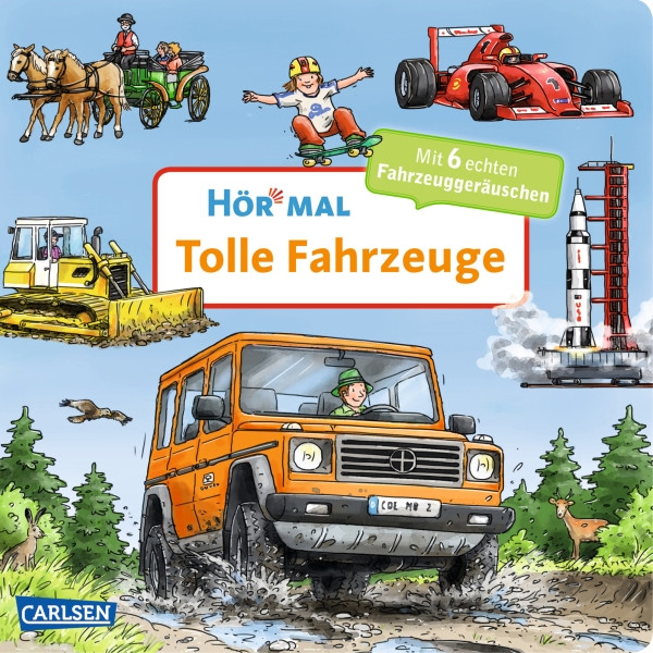 Carlsen Verlag | Hör mal: Tolle Fahrzeuge | 25055