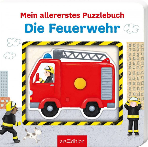 arsEdition | Mein allererstes Puzzlebuch - Die Feuerwehr