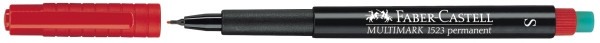 Faber-Castell: Marker MULTIMARK permanent S rot