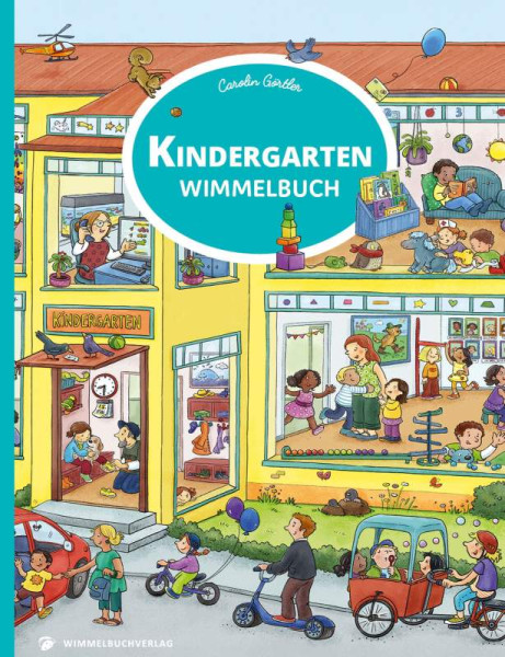 Adrian & Wimmelbuchverlag GmbH |Kindergarten Wimmelbuch | 9783948638702