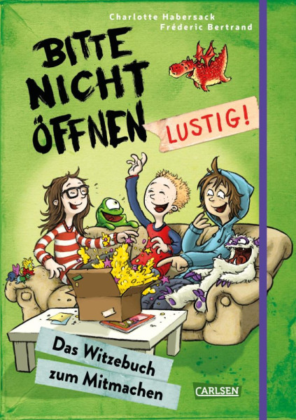 Carlsen | Bitte nicht öffnen: Lustig! | Hahn, Victoria; Habersack, Charlotte