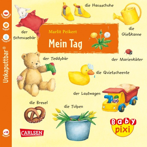 Carlsen Verlag | Baby Pixi 18: Mein Tag | 05355