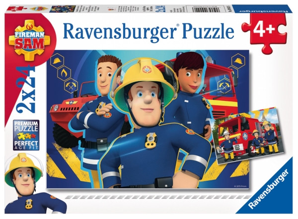 Ravensburger Puzzle | Sam hilft dir in der Not | 2x24 Teile