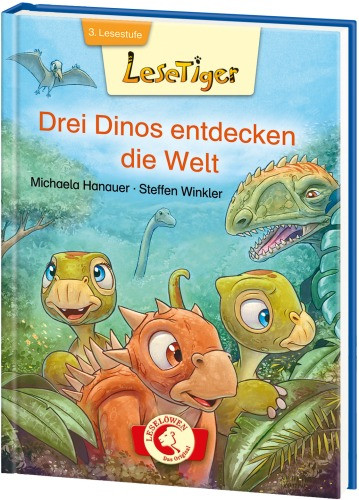 Loewe | Lesetiger Drei Dinos entdecken die Welt