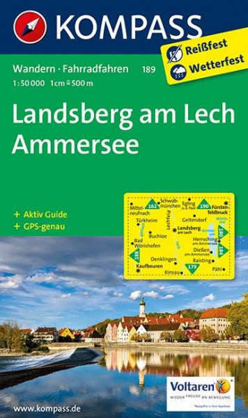 KOMPASS-Karten | Landsberg am Lech - Ammersee