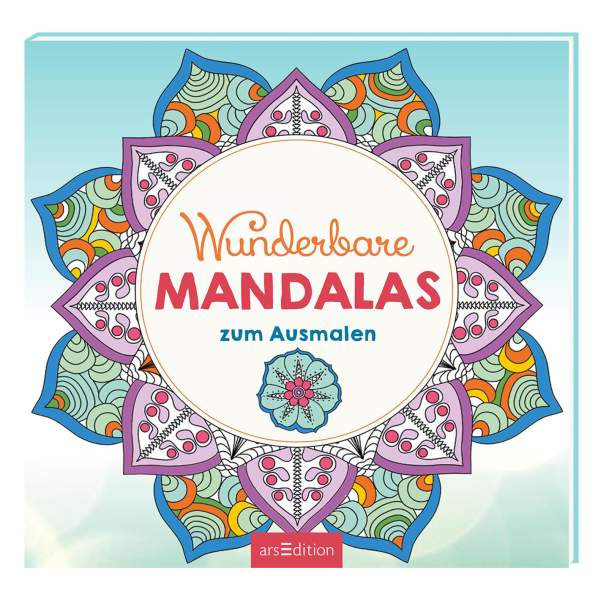 arsEdition | Wunderbare Mandalas zum Ausmalen | 