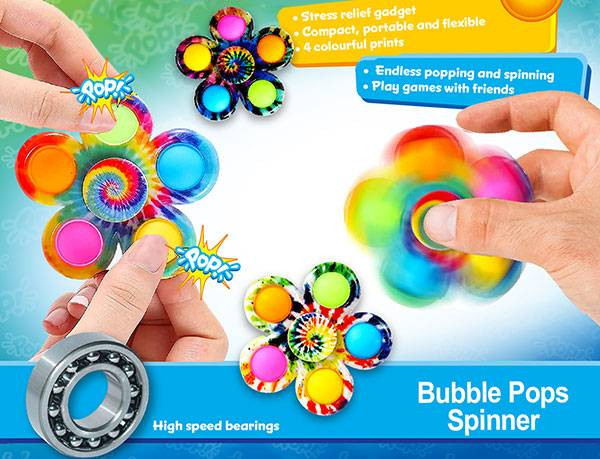 Fidget Bubble Pops Spinner
