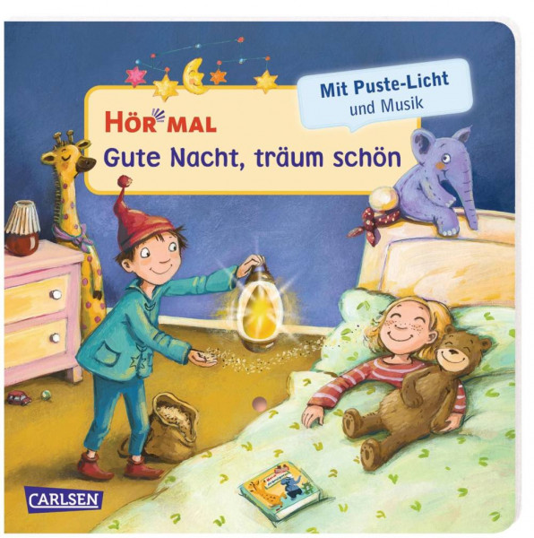 Carlsen | Hör mal (Soundbuch): Mach mit - Pust aus: Gute Nacht, träum schön