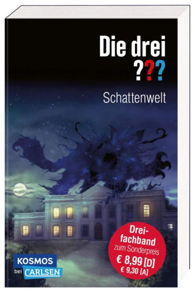 Carlsen | Die drei ???: Schattenwelt (Dreifachband. Enthält die Bände: Teuflisches Duell, Angriff in der Nacht, Die dunkle Macht) | Erlhoff, Kari; Dittert, Christoph; Buchna, Hendrik