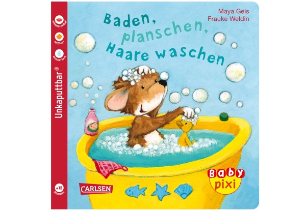Carlsen Verlag | Baby Pixi 62: Baden, planschen, Haare wa | 105391
