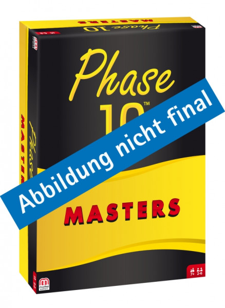 Mattel | Phase 10  Masters Kartenspiel | FPW34