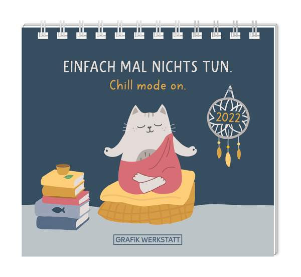 Grafik-Werkstatt | Mini-Kalender 2022 Einfach mal nichts tun.