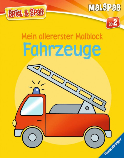 Ravensburger | Mein allererster Malblock: Fahrzeuge