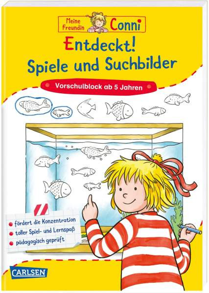 Conni gelbe Reihe I Beschäftigungsbuch - Entdeckt! Spiele- und Suchbilder