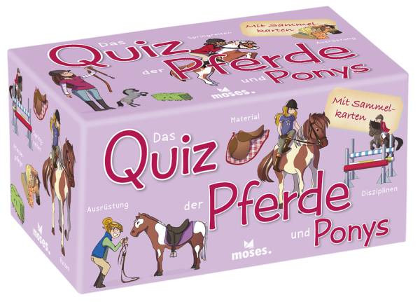 Moses Verlag | Das Quiz der Pferde und Ponys | 90207