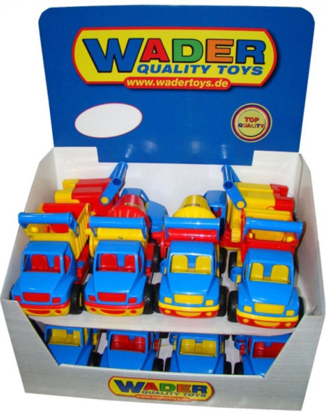 JV PP Polesie | WADER ConsTruck LKW, sortiert i.Display | 40831
