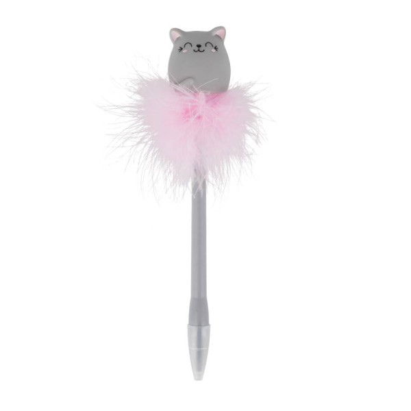 Legami | WRITING IS MAGIC - LIGHT-UP CAT BALLPOINT PEN - KITTY | KP0001