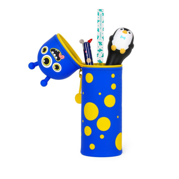 Legami | 2-IN-1 SILICONE PENCIL CASE - KAWAII - MONSTER | KA0020