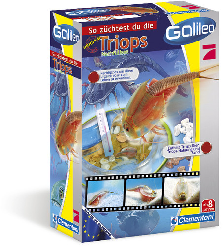 Clementoni | Galileo - Original Triops - Nachfüllset | 69935