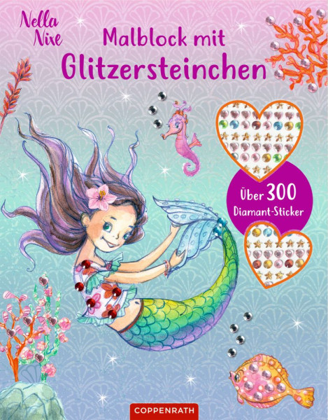 Coppenrath | Malblock mit Glitzersteinchen | 