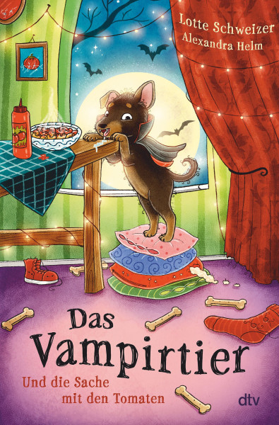 dtv Verlagsgesellschaft | Das Vampirtier und die Sache mit den Tomaten | Schweizer, Lotte