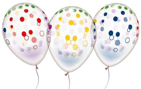Karaloon | 5 Ballons Konfetti/Balloons Confetti