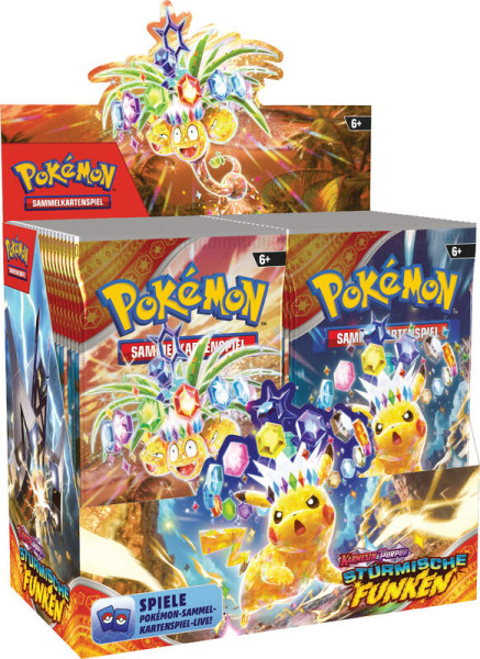 Pokemon | Karmesin & Purpur 08 | Stürmische Funken