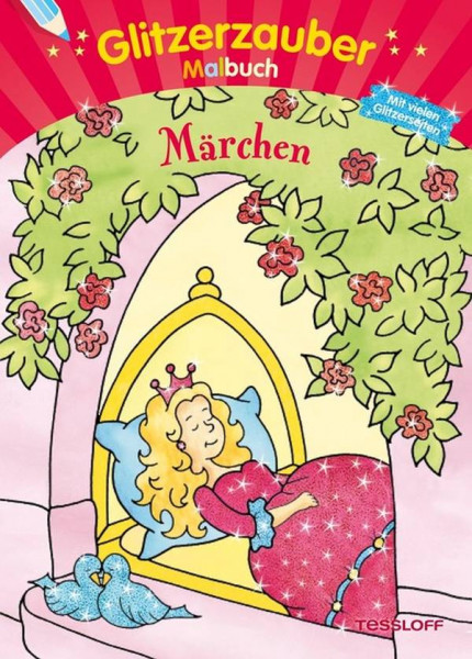 Vedes | Glitzerzauber Malbuch Märchen