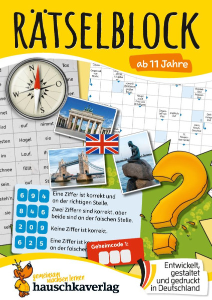 Hauschka Verlag | Rätselblock ab 11 Jahre | Spiecker, Agnes
