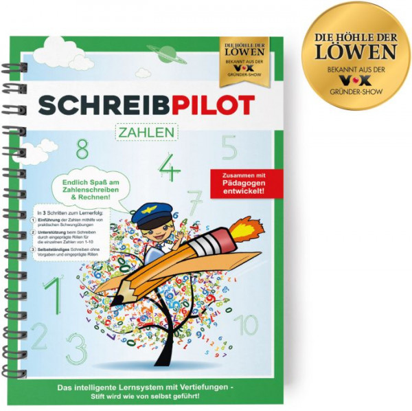 Schreibpilot Heft Zahlen DIN-A4 | 198