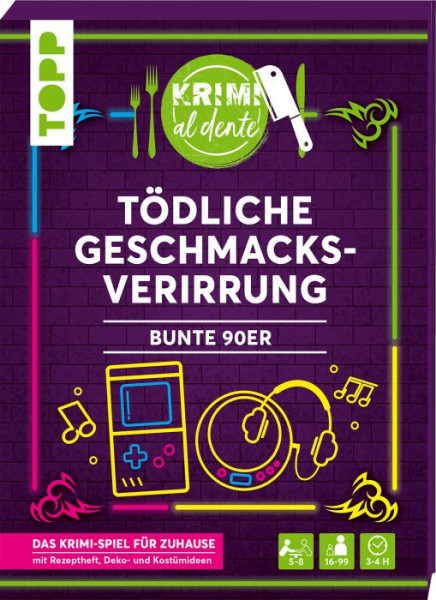 frechverlag | Krimi al dente Bunte 90er | 4991