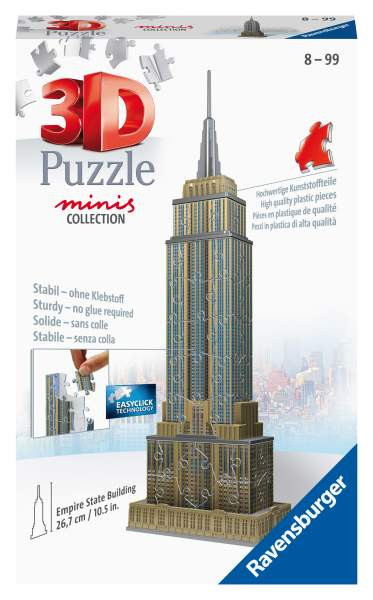 Mini Empire State Building | Puzzle | 54 Teile
