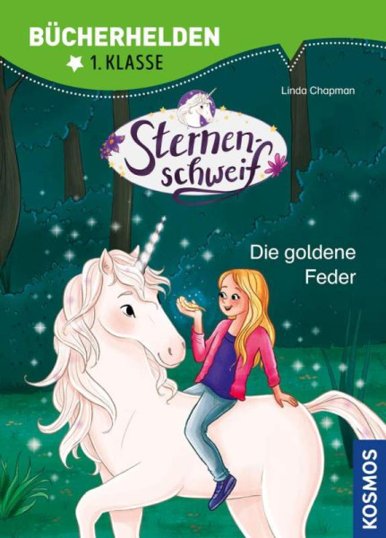 Kosmos | Sternenschweif, Bücherhelden 1. Klasse, Die goldene Feder | Chapman, Linda